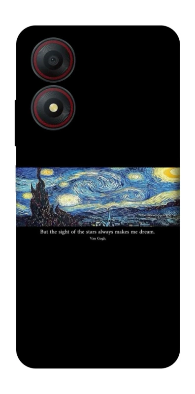 Чохол на ZTE Blade A34 4G Starry night Van Gogh фото 1 з 1