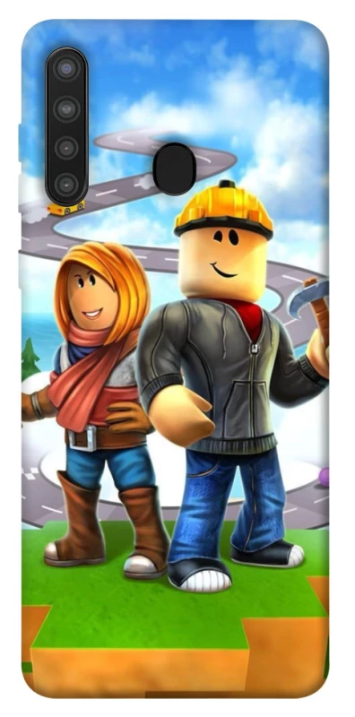 Чохол на Samsung Galaxy A21 Roblox Builder Adventure фото 1 з 1