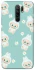 Чехол на Xiaomi Redmi 9 Labubu Green фото 1 из 1