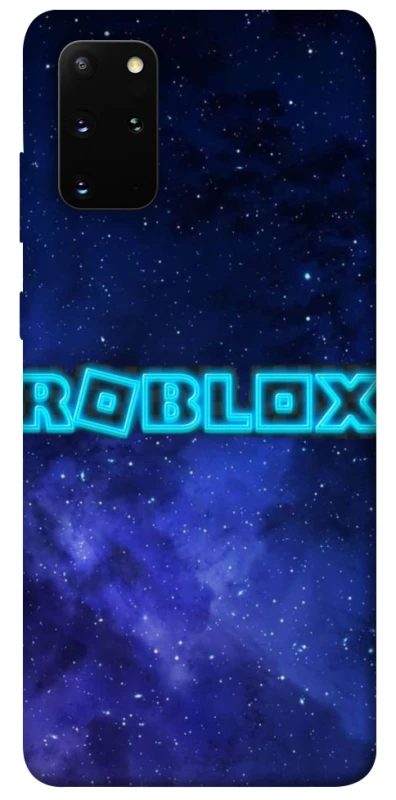 Чохол на Samsung Galaxy S20+ Roblox Space Logo Blue фото 1 з 1