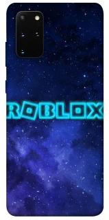 Чохол на Samsung Galaxy S20+ Roblox Space Logo Blue фото 1 з 1