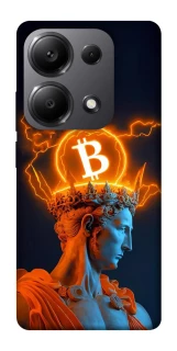 Чехол на Xiaomi Redmi Note 13 Pro 5G Bitcoin God фото 1 из 1