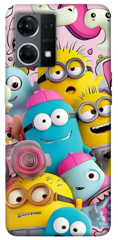 Чохол на Oppo Reno 7 4G Minions ver.1 фото 1 з 1
