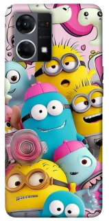 Чехол на Oppo Reno 7 4G Minions ver.1 фото 1 из 1