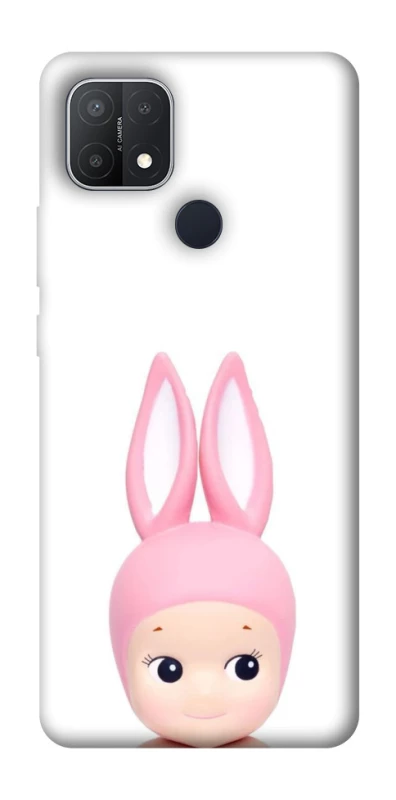 Чохол на Oppo A15s / A15 Minimal Bunny Peek фото 1 з 1