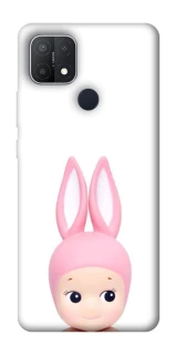 Чехол на Oppo A15s / A15 Minimal Bunny Peek фото 1 из 1