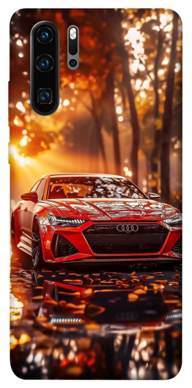 Чехол на Huawei P30 Pro Audi at sunset фото 1 из 1