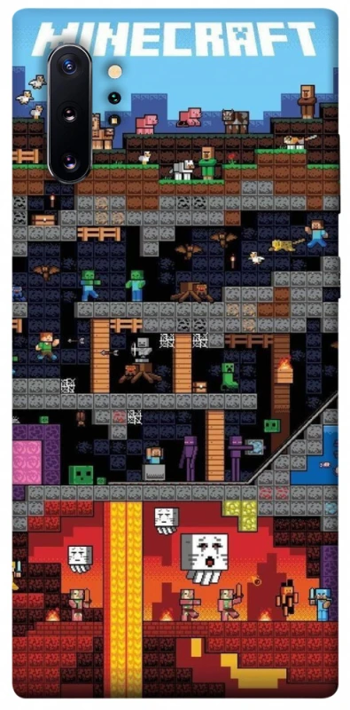 Чохол на Samsung Galaxy Note 10 Plus Minecraft фото 1 з 1