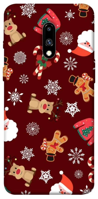 Чехол на OnePlus 7 Новогодний v6 фото 1 из 1