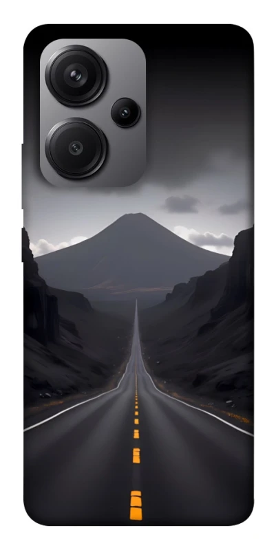 Чехол на Xiaomi Redmi Note 13 Pro+ Black mountains фото 1 из 1