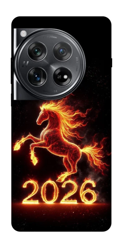 Чохол на OnePlus 12 Red Fire Horse ver.1 фото 1 з 1