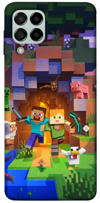 Чехол на Samsung Galaxy M53 5G Minecraft game фото 1 из 1