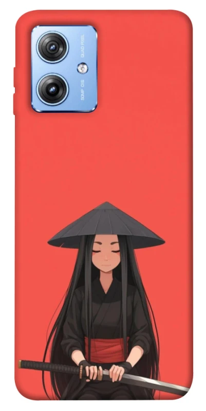 Чохол на Motorola Moto G84 Red samurai фото 1 з 1