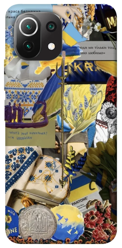 Чохол на Xiaomi Mi 11 Lite Ukraine style ver.7 фото 1 з 1