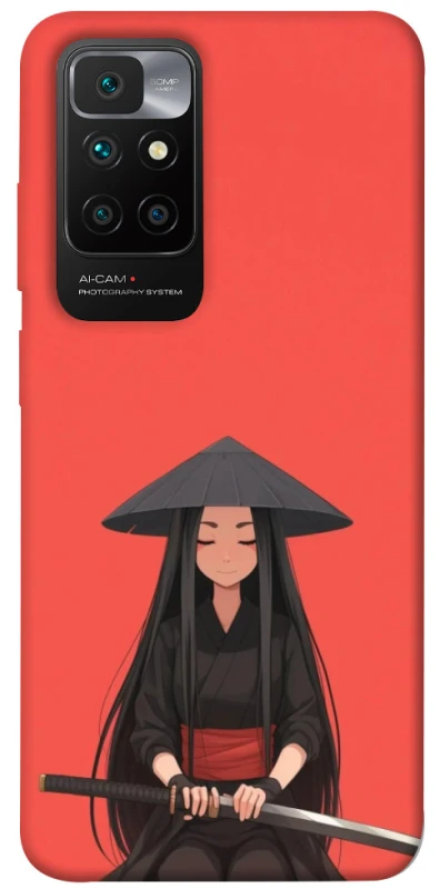 Чохол на Xiaomi Redmi 10 Red samurai фото 1 з 1