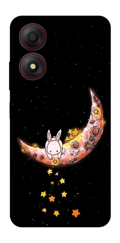 Чехол на ZTE Blade A34 4G Moon rabbit фото 1 из 1