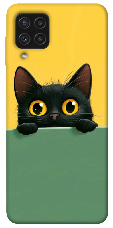 Чохол на Samsung Galaxy A22 4G Black cat v2 фото 1 з 1