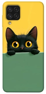 Чехол на Samsung Galaxy A22 4G Black cat v2 фото 1 из 1