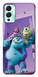 Чехол на Infinix Hot 12 Play Monsters friends фото 1 из 1