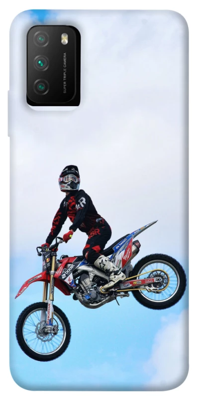 Чохол на Xiaomi Poco M3 Мотокрос фото 1 з 1