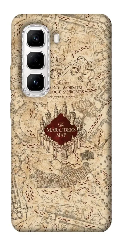 Чехол на Infinix Hot 50 Pro Marauders map фото 1 из 1