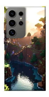 Чехол на Samsung Galaxy S24 Ultra Minecraft sunset фото 1 из 1