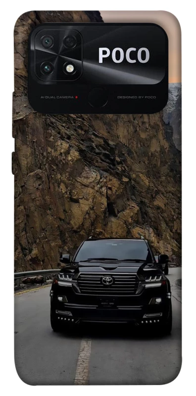 Чехол на Xiaomi Poco C40 Land Cruiser black фото 1 из 1
