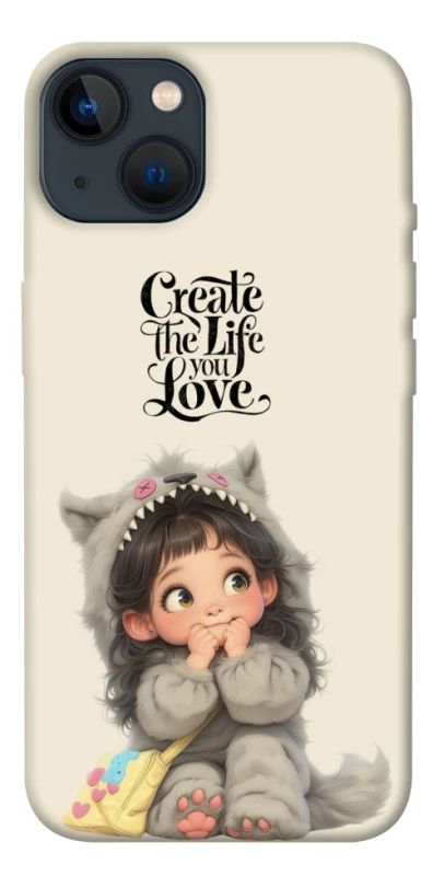 Чохол на Apple iPhone 13 (6.1") Create the life you love фото 1 з 1