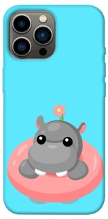 Чехол на Apple iPhone 12 Pro Max (6.7") Adopt Me Hippo Floatie фото 1 из 1