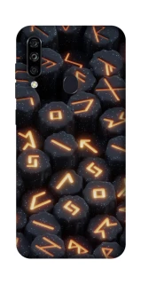 Чехол на ZTE Blade A7 (2020) Огненые руны фото 1 из 1