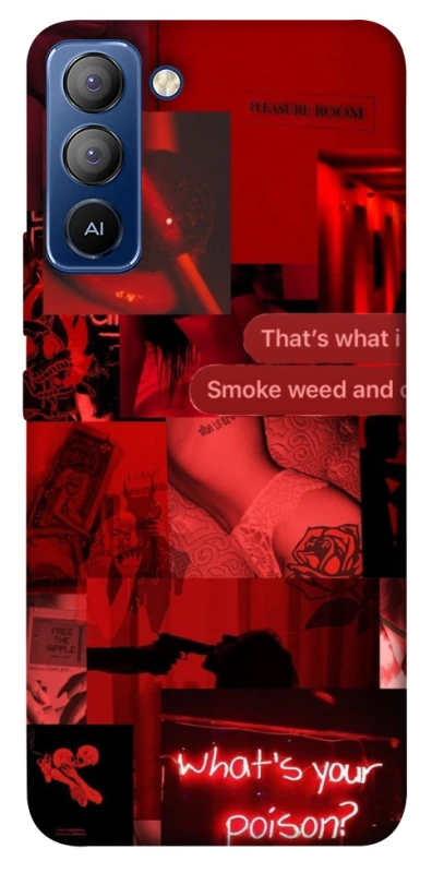 Чохол на TECNO Pop 5 LTE Love collage ver.1 фото 1 з 1