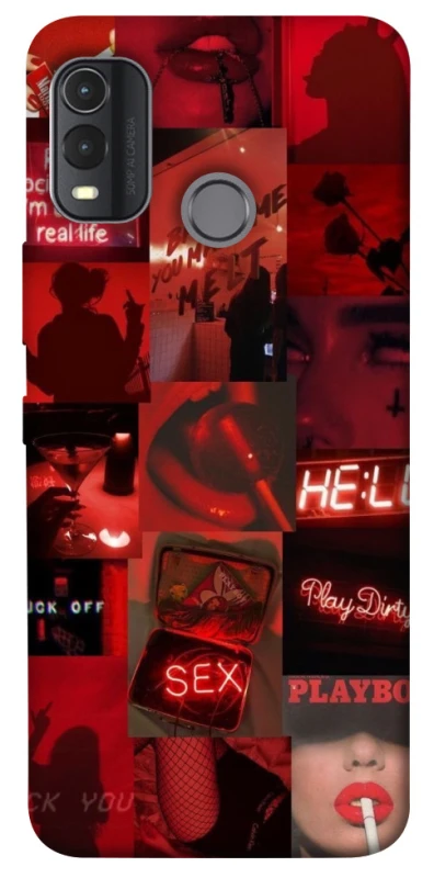 Чехол на Nokia G11 Plus Love collage ver.3 фото 1 из 1