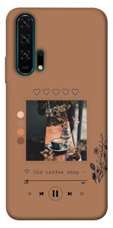 Чехол на Huawei Honor 20 Pro Coffee player фото 1 из 1
