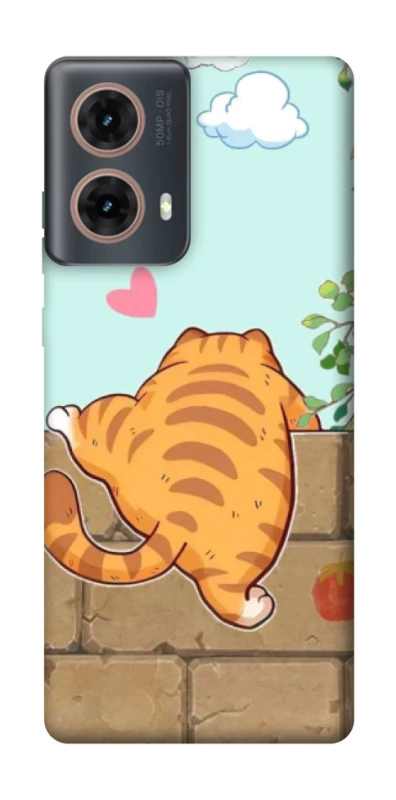 Чохол на Motorola Moto G85 Cat the meow фото 1 з 1