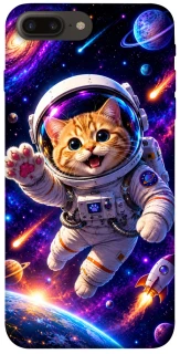 Чохол на Apple iPhone 7 plus / 8 plus Space Cat фото 1 з 1