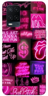 Чехол на Oppo A54 4G Hot collage ver.9 фото 1 из 1