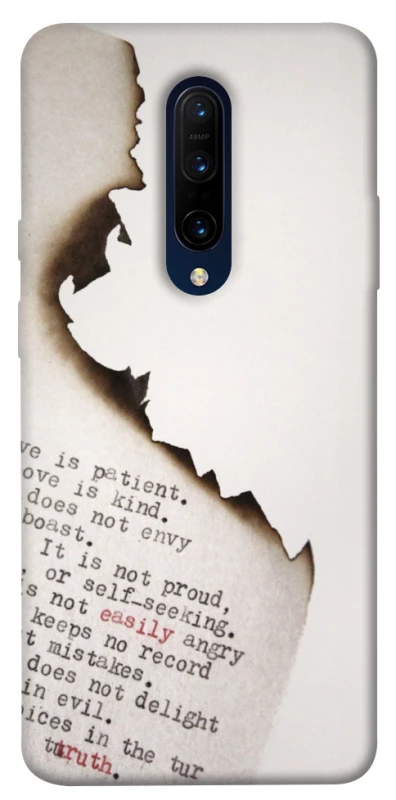 Чехол на OnePlus 7 Pro Стихи фото 1 из 1