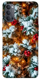 Чехол на Oppo Reno 4 Новогодний v22 фото 1 из 1