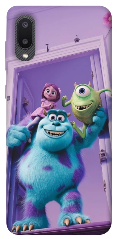 Чохол на Samsung Galaxy A02 Monsters friends фото 1 з 1