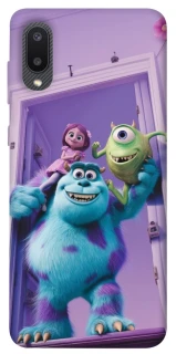 Чохол на Samsung Galaxy A02 Monsters friends фото 1 з 1