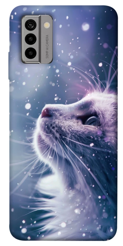 Чехол на Nokia G22 Snow cat фото 1 из 1