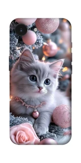 Чохол на Apple iPhone 16e (6.1") Christmas Kitty фото 1 з 1