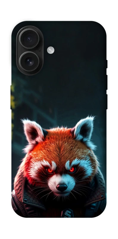 Чохол на Apple iPhone 16 Cyber Red Panda фото 1 з 1