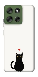 Чехол на Motorola Moto G56 5G cat in love фото 1 Чехол на Motorola Moto G56 5G cat in love фото 1 из 1