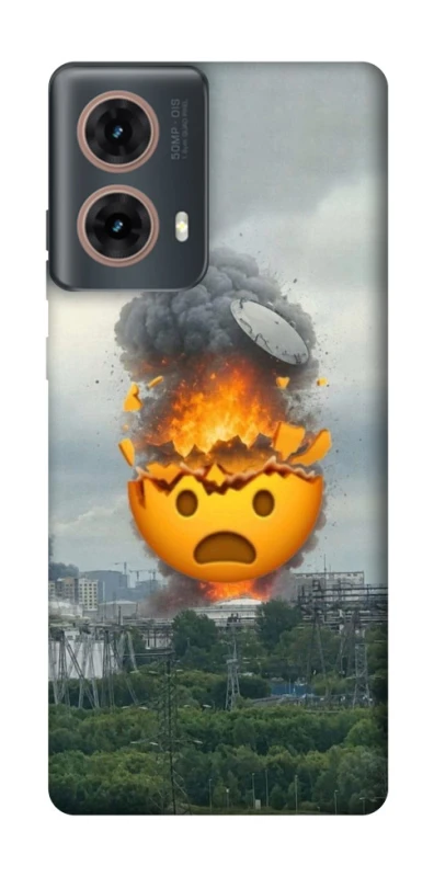 Чехол на Motorola Moto G85 Moscow never sleeps ver.2 фото 1 из 1
