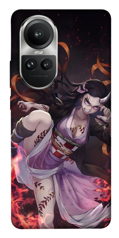 Чохол на Oppo Reno 10 Nezuko v2 фото 1 з 1