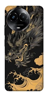 Чохол на Realme C67 4G gold dragon фото 1 з 1
