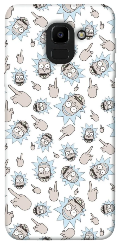 Чохол на Samsung J600F Galaxy J6 (2018) Rick and Morty style фото 1 з 1