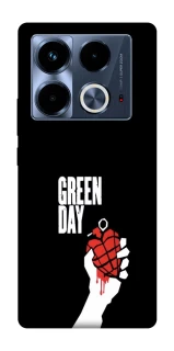 Чехол на Infinix Note 40 4G Green Day logo фото 1 Чехол на Infinix Note 40 4G Green Day logo фото 1 из 1