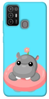 Чехол на ZTE Blade A52 Adopt Me Hippo Floatie фото 1 из 1